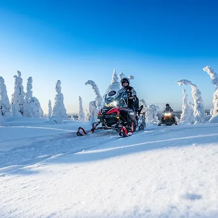 Kaira 27, Kahden Makuuhuoneen Kelomoekki Syoetteellae, Valaistun Ladun Vieressae Semesterbostad Syöte