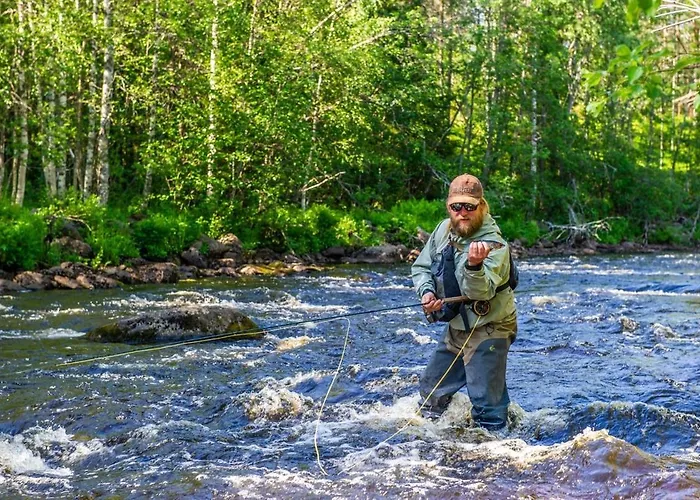 Kaira 27, Kahden Makuuhuoneen Kelomoekki Syoetteellae, Valaistun Ladun Vieressae Дом отдыха